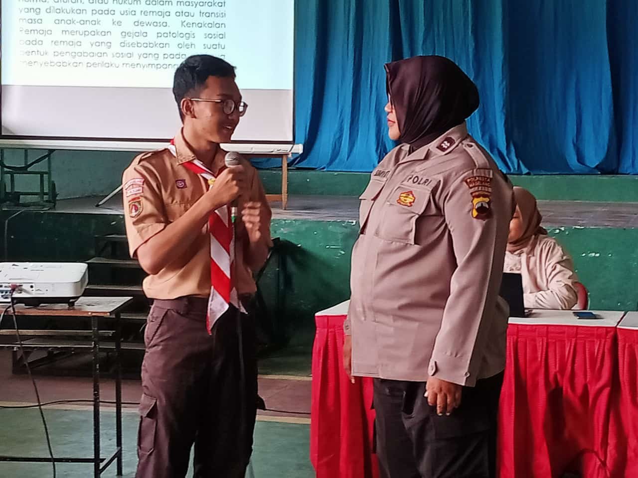 SOSIALISASI ANTI BULYING DARI POLRES MAGELANG